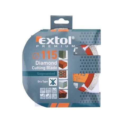 Segmentový diamantový kotouč EXTOL PREMIUM 115 mm 108711 - 2