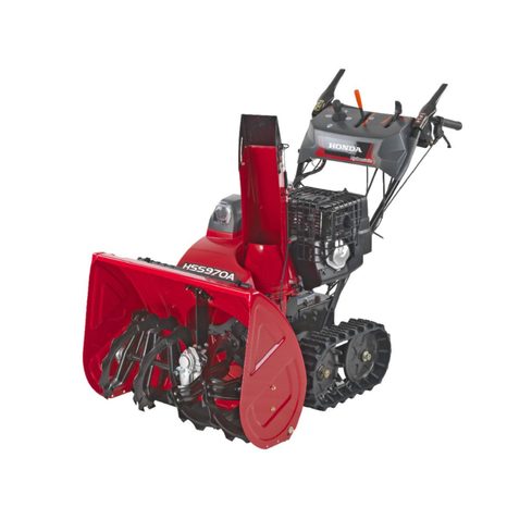 Benzínová sněhová fréza Honda HSS 970 T - 2