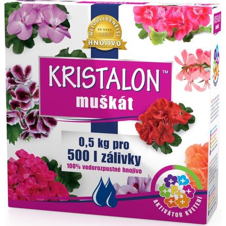 Hnojivo KRISTALON Muškát 0,5 kg Agro 000550