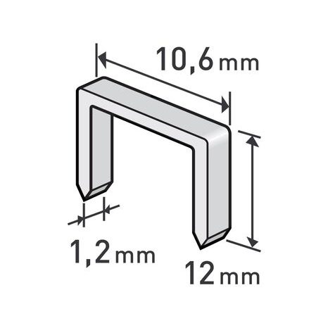 Spony EXTOL PREMIUM 12mm 8852204