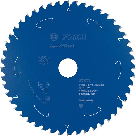 Pilový kotouč Bosch Expert for Wood 216 mm 48T 2608644519