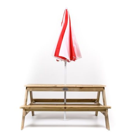 Dřevěný dětský piknikový stůl Classic World - 3