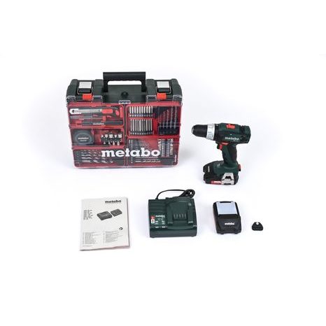 Aku příklepová vrtačka Metabo SB 18 L Set 602317870 - 13