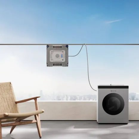 Robotický čistič oken ECOVACS W3 OMNI SILVER - 17