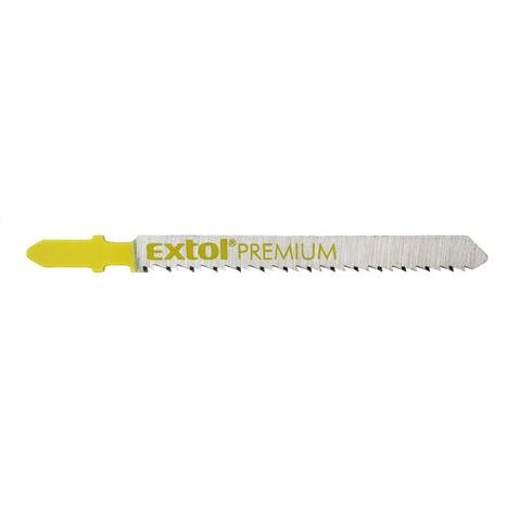 EXTOL PREMIUM 8805005 - plátky do přímočaré pily 5ks, 75x2,5mm, HCS