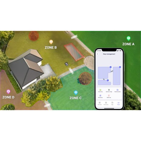 Robotická kosačka ANTHBOT M5 LiDAR - 12