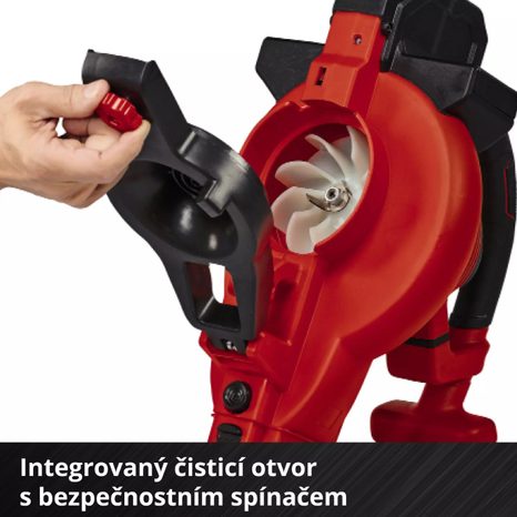 Aku vysavač/fukar na listí Einhell GE-CL 36/230 Li E Solo 3433630 - 3