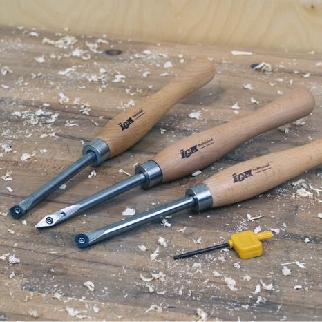 Sada soustružnických dlát IGM s výměnnými břity 3 ks - 4