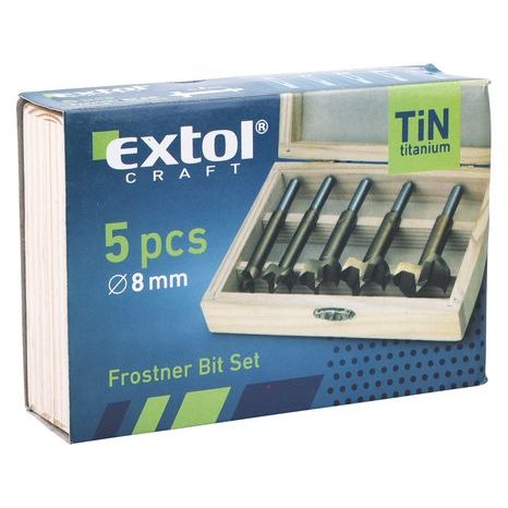 Sada sukovníků EXTOL CRAFT do dřeva ∅15,20,25,30,35mm 44016 - 3