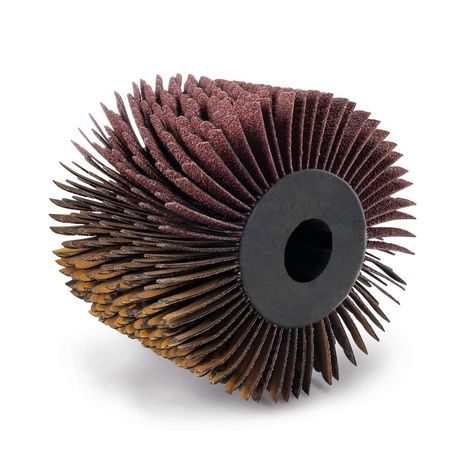 Elektrická kartáčová bruska Scheppach MRS 1300 + nylonový a smirkový kartáč - 7