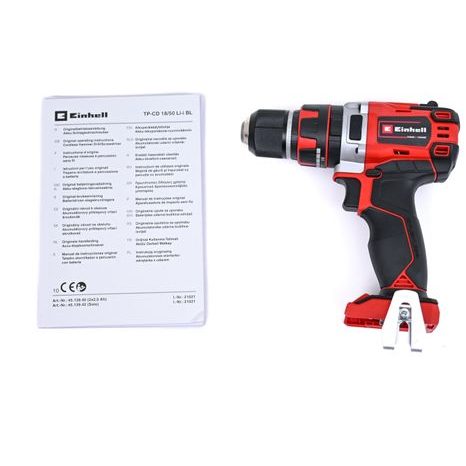 Aku příklepová vrtačka Einhell TP-CD 18/50 Li-i BL Solo 4513942 - 7