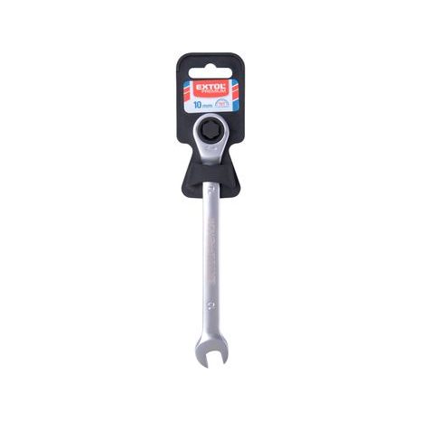 EXTOL PREMIUM 8816110 - kľúč račňový očkoplochý, 72 zubov, 10mm - 2