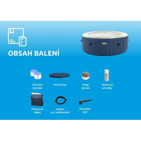 Vířivka Intex Pure Spa Bubble HWS 11400275 - 15