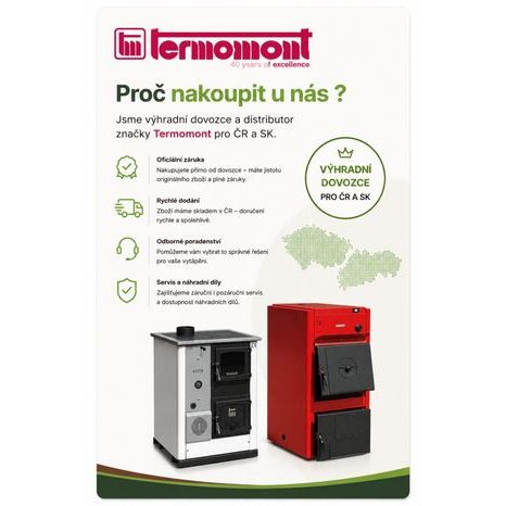 Sporák s výměníkem TEMY PRO 18 kW levá, černá - 4