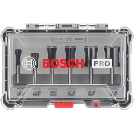 Sada drážkovacích fréz Bosch PRO 6mm 2607017465
