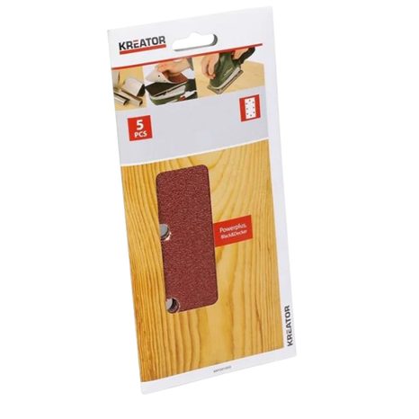 5x Brusný papír Kreator 115 x 230 mm G40 KRT203003 - 2