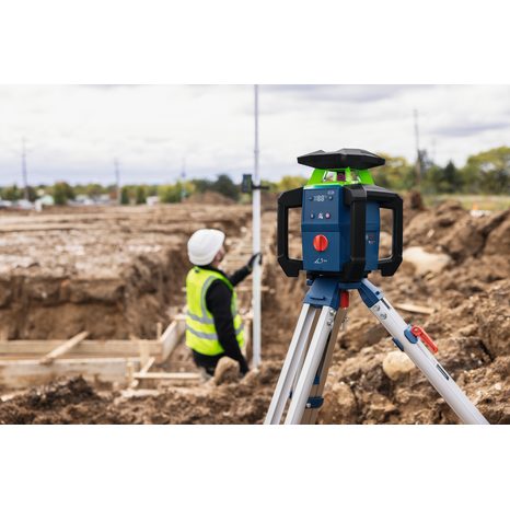 Aku rotačný laserový merač Bosch PRO GRL18V-4-34CVG 0601061H02 - 6