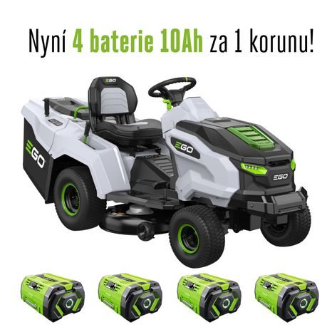 Aku zahradní traktor EGO TR3801E-B