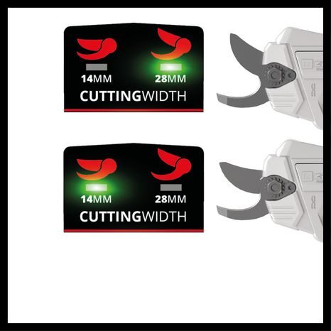 Aku zahradní nůžky Einhell GP-LS 18/28 Li BL-Solo 3408320 - 7