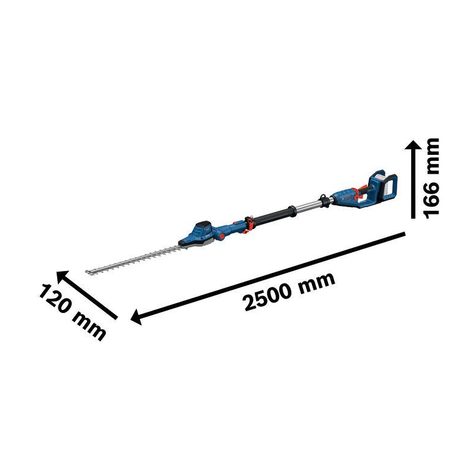 Aku teleskopický plotostřih Bosch GHE 18V-50 TP 06008D5000 - 2
