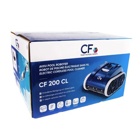 Použito - Automatický aku bazénový vysavač CF 200 AKU 107210 - 21