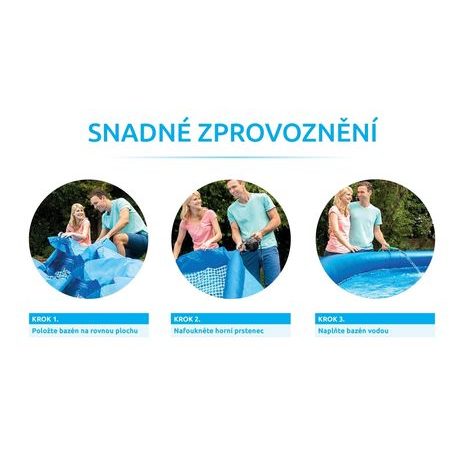 Bazén Tampa Marimex 4,57 x 1,22 m s kartušovou filtráciou - 10340023 - 4