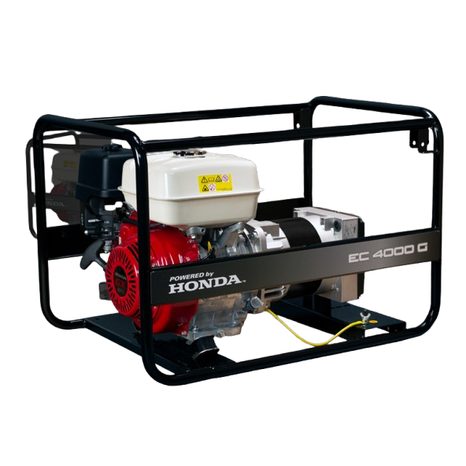 Jednofázová elektrocentrála Honda EC 4000G
