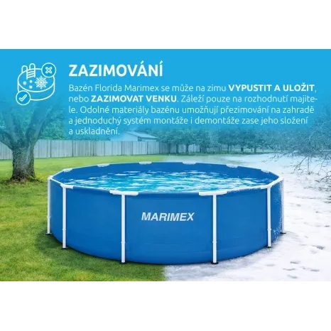 Bazén Florida Marimex 2,44 x 0,76 m bez přísl. 10340232 - 7