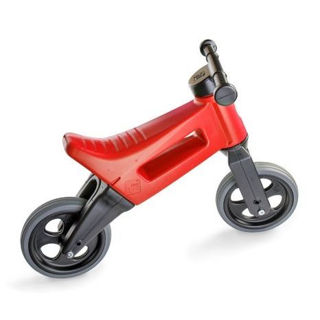 Odrážedlo FUNNY WHEELS Rider Sport červené 2v1 TEDDIES - 3