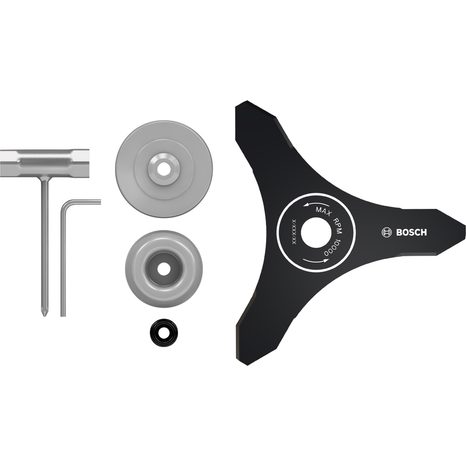 Trojcípý nůž ke křovinořezu Bosch PRO 25 cm F016800663