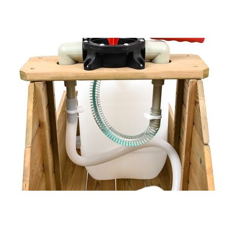 Dřevěný dětský vozík na vodu Classic World - 5