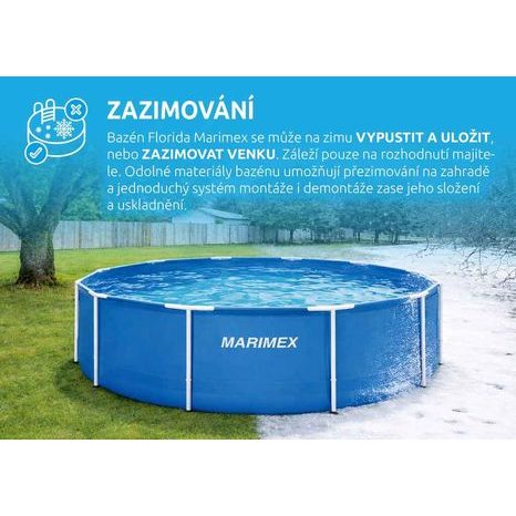 Bazén Florida Marimex 3,05x0,91 m bez přísl. 10340192 - 5