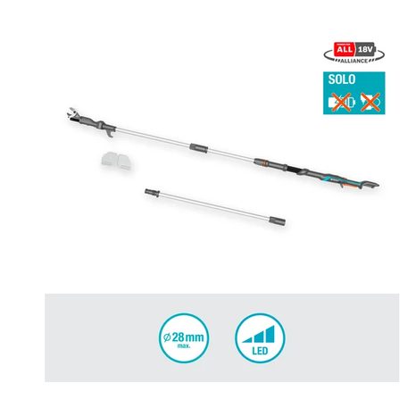 Aku teleskopické nůžky na větve Gardena HighCut 360/18V P4A 14776-55 - 3