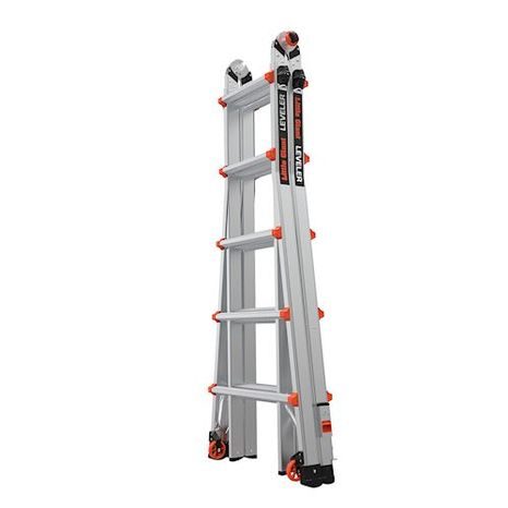 Kloubový žebřík LittleGiant Leveler M22 16522EN-801 - 9