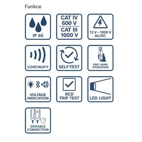 Bezkontaktní zkoušečka napětí Bosch GVD 1000-17 - 8