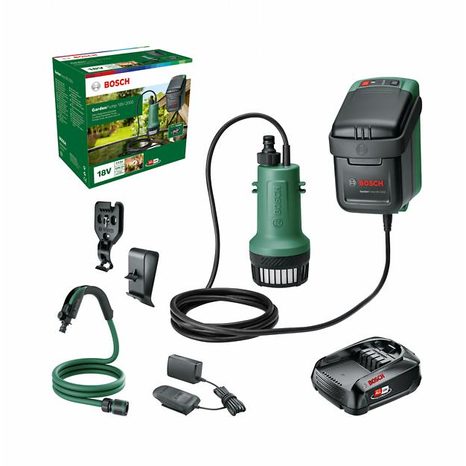 Aku čerpadlo Bosch GardenPump 18V-2000 06008C4202