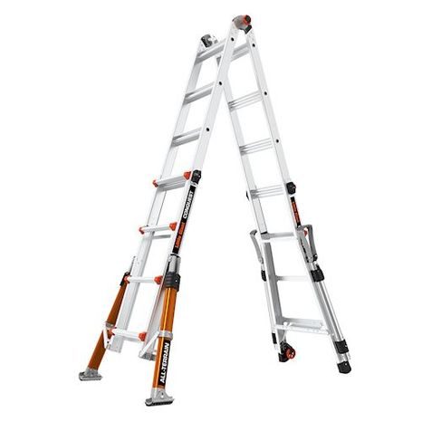 Kloubový žebřík LittleGiant Conquest PRO All-terrain M17 16337EN-018 - 9