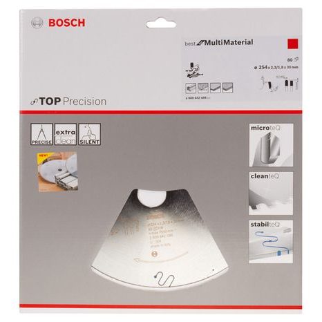 Pilový kotouč Bosch Best for MultiMaterial  254 mm 80T 2608642098 - 2