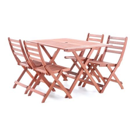 Zahradní sestava skládací set 4 VeGA