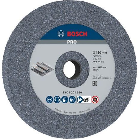 Brusný keramický kotouč Bosch PRO Metal 150 mm G60 1609201650