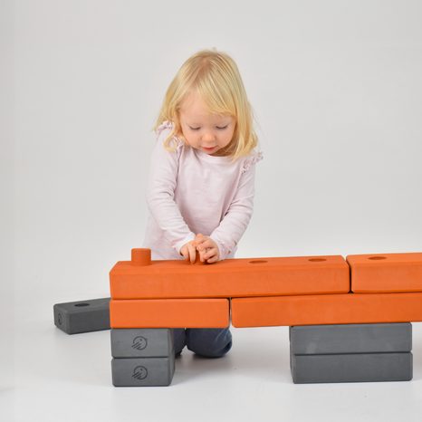 Preklady k tehličkám Birdito C4 oranžové 2ks - 10