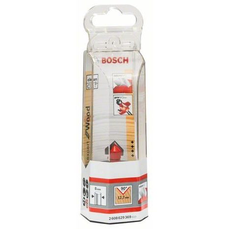 Drážkovací fréza ve tvaru V Bosch 2608629369 - 2