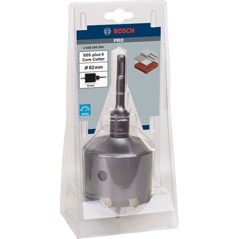 Súprava vŕtacia korunka Bosch PRO SDS plus-5 Core Cutter 82 mm 2608550065 - 2