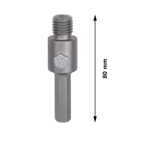 Držák korunky Bosch PRO Hex Adapter závit M16 11 mm 1 ks 2608550078 - 3
