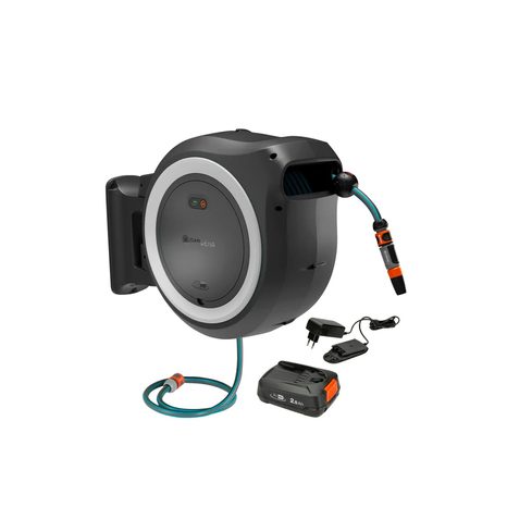 Aku nástěnný box na hadici Gardena PowerRoll XL 18642-20