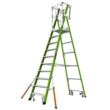 Bezpečnostní skládací žebřík LittleGiant Safety Cage 2.0 M10 19710EN