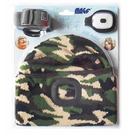 Čepice s LED světlem MAGG maskovací 120265 - 3