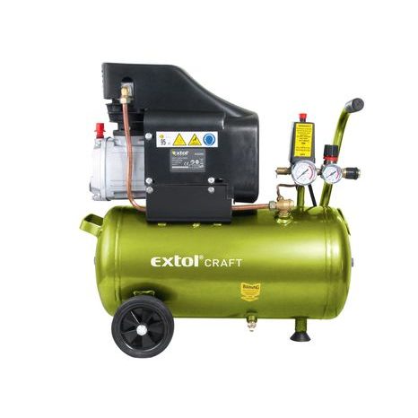 EXTOL CRAFT 418200 - kompresor olejový, 1500W, 24l 