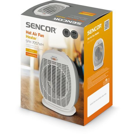 Elektrický teplovzdušný ventilátor SENCOR SFH 7057WH - 3