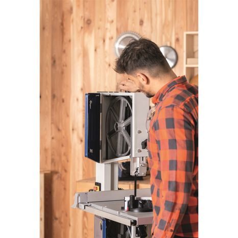 Elektrická pásová pila s podstavcem Scheppach HBS 400 - 8